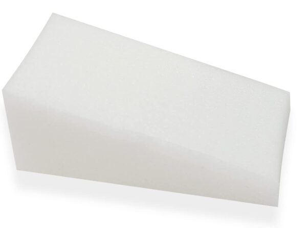 Amazon Basics Cosmetic Rectangular Foam Wedges, 192 Count (6 Packs of 32), White (Previously Solimo) - Image 4