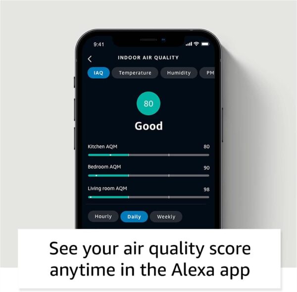 Amazon Smart Air Quality Monitor – Know your air, Works with Alexa - Image 4