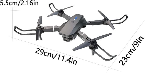 1080P Best Drones with Camera for Adults Rc Mini Drone with Altitude Hold Headless Mode, 3-level Flight Speed, Trajectory Flight, Rc Quadcopter FPV Drone for Kids 8-12 Remote Control Toys Best Gifts - Image 2