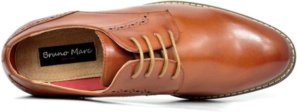 Bruno Marc Men's Leather Lined Dress Oxfords Shoes - Image 3