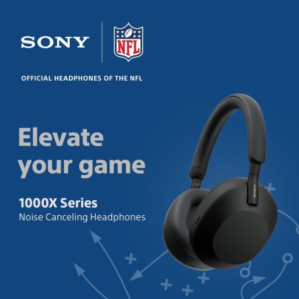 Sony WH-1000XM5 The Best Wireless Noise Canceling Headphones with Auto Noise Canceling Optimizer, Crystal Clear Hands-Free Calling, and Alexa Voice Control, Black - Image 2