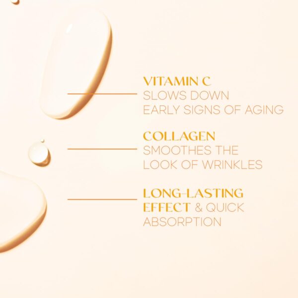 Vitamin C Serum With Collagen - Dermatologist Tested Korean Skin Care for Dark Spots & Skin Brightening - Anti Aging & Acne Facial Serum - Cruelty Free - For All Skin Types - 1.69Fl. oz by Skin 2.0 - Image 5