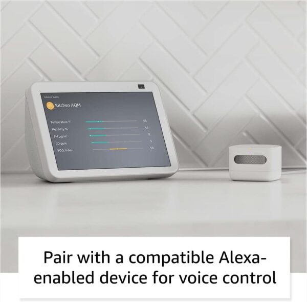 Amazon Smart Air Quality Monitor – Know your air, Works with Alexa - Image 5