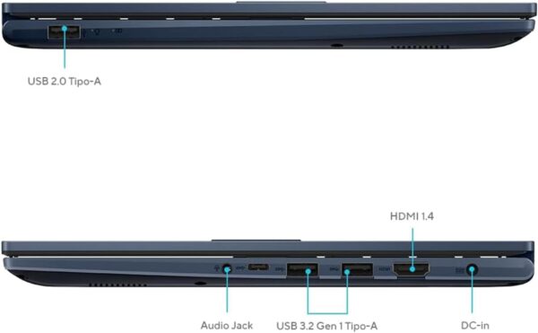 ASUS VivoBook Laptop | 14" FHD (1920 x 1080) Display | 12th Generation 6 Core Processor | 24GB RAM | 1TB Storage | Bluetooth | HDMI | Thin & Light | Windows 11 Pro | w/WOWPC Bundle - Image 9