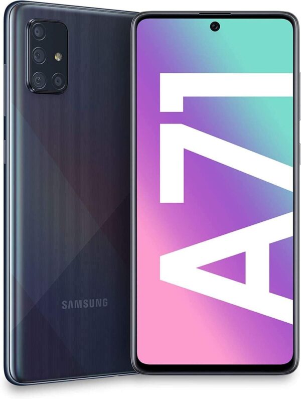 Samsung - Galaxy A71 A716U 5G Fully Unlocked 128GB - Prism Cube Black (Renewed)