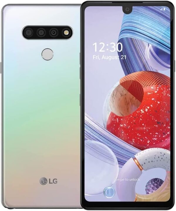 LG Stylo 6 Android Smartphone – 64 GB - White (White, Global Unlocked) (Renewed)