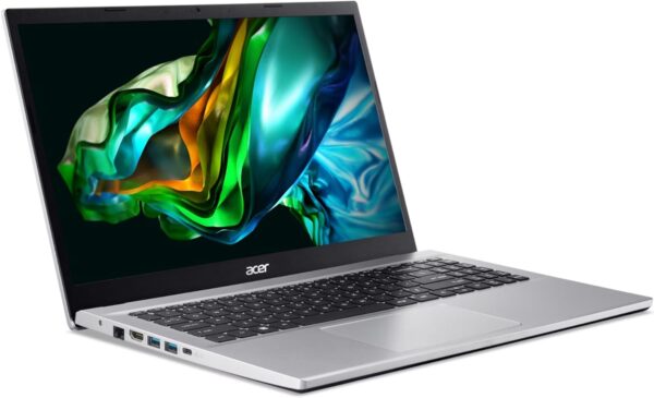 acer Aspire 3 Slim Laptop in Silver Ryzen 7 8-Core up to 4.3GHz 16GB RAM 512GB SSD 15.6in FHD Web Cam WiFi HDMI W11 (A315R7 - Renewed) - Image 2