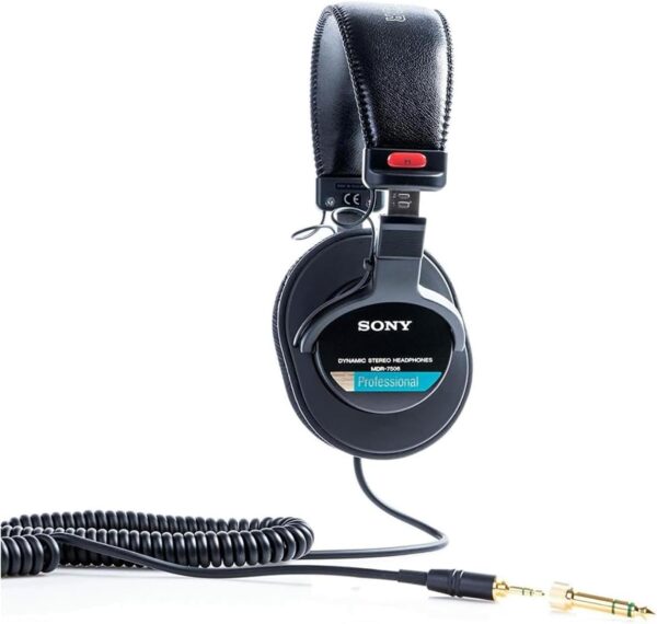 Sony MDR7506 Professional Large Diaphragm Headphone - Image 5