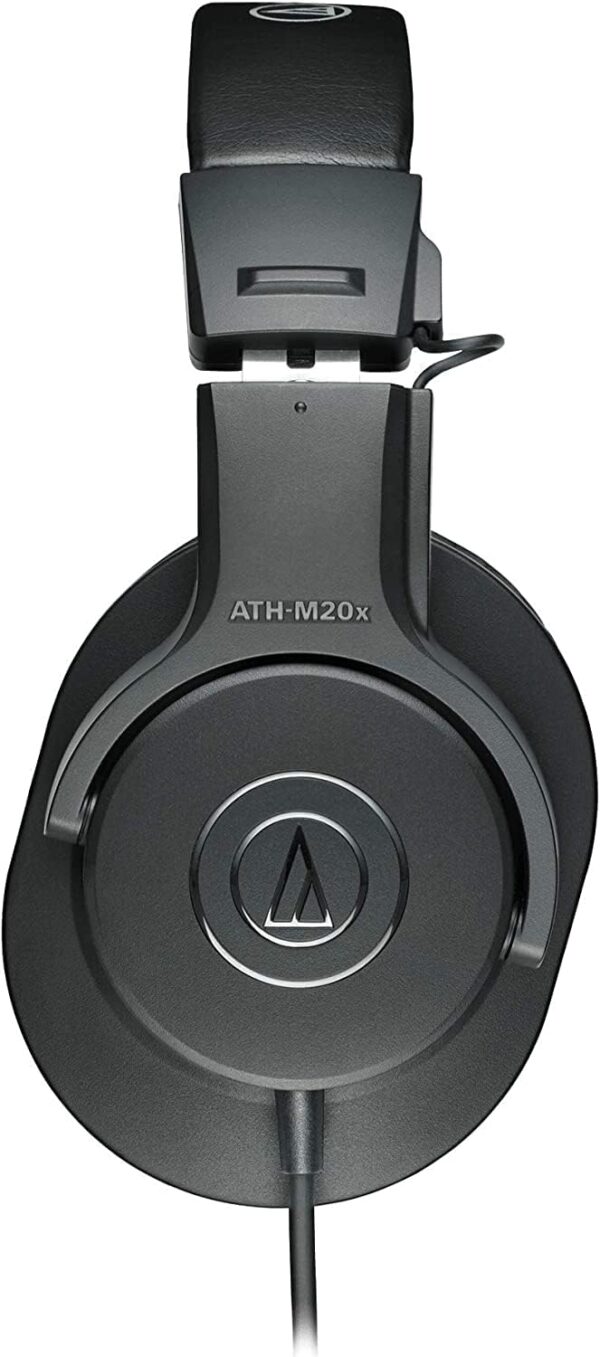 Audio-Technica ATH-M20X Professional Studio Monitor Headphones, Black - Image 2