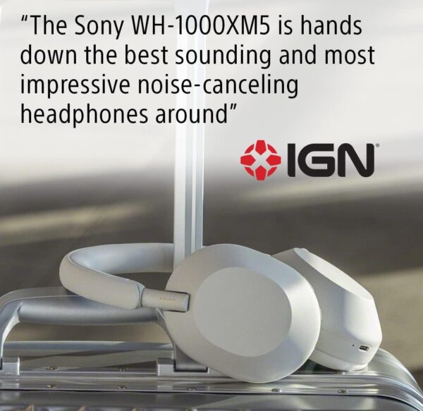 Sony WH-1000XM5 The Best Wireless Noise Canceling Headphones with Auto Noise Canceling Optimizer, Crystal Clear Hands-Free Calling, and Alexa Voice Control, Midnight Blue - Image 11