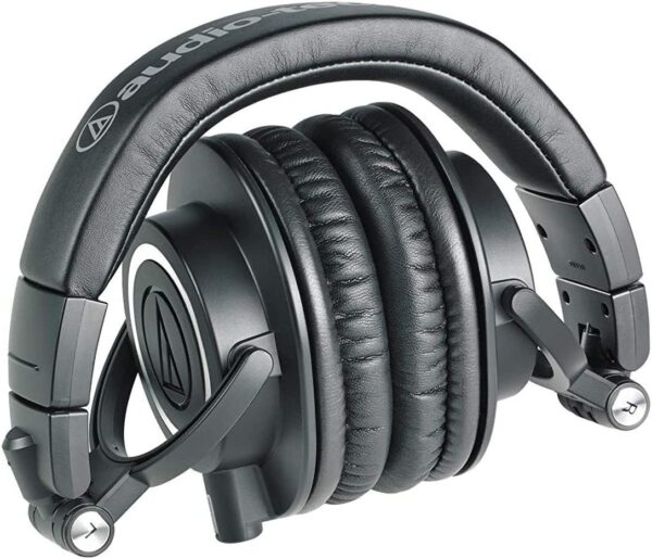 Audio-Technica ATH-M50X Professional Studio Monitor Headphones, Black, Professional Grade, Critically Acclaimed, with Detachable Cable - Image 3