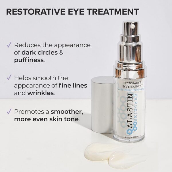 ALASTIN Skincare Restorative Eye Treatment (0.5 oz) | Anti-Aging Eye Cream | Helps Reduce Dark Circles & Puffiness | Firming & Hydrating - Image 2