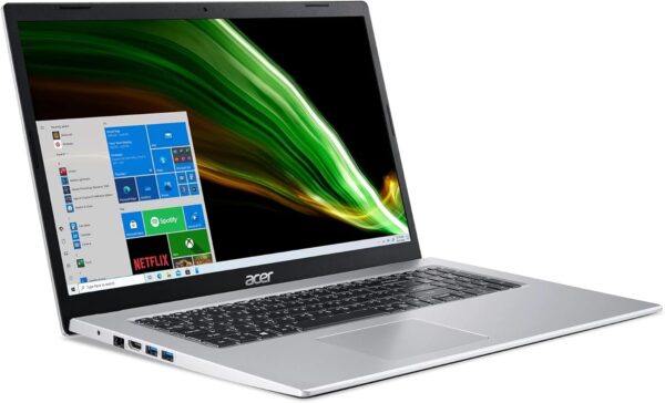 Acer Aspire 1 A115-32-C96U Slim Laptop | 15.6" FHD Display | Intel Celeron N4500 Processor | 4GB DDR4 | 128GB eMMC | WiFi 5 | Microsoft 365 Personal 1-Year Subscription | Windows 11 in S Mode, Silver - Image 8