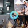 Wall Outlet Extender with Shelf and Night Light,Surge Protector,USB Wall Charger with 5 AC Outlets and 3 USB Ports 1 USB C Outlet Wide Space 3-Sided Power Strip Multi Plug Outlets… - Image 6