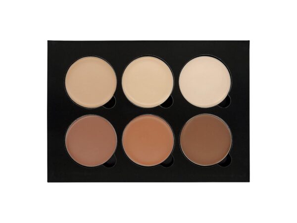 W7 Lift & Sculpt Cream Contour Kit - Concealing, Highlighting & Contouring Makeup Palette - Step-by-Step Instructions Included - Image 4