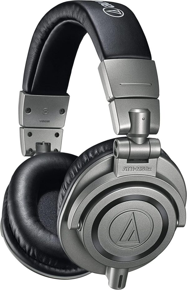 Audio-Technica ATH-M50xGM Professional Monitor Headphones, Gun Metal