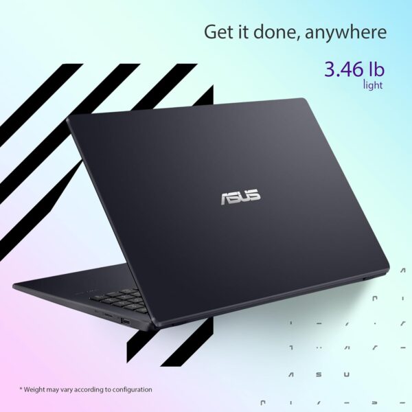 ASUS 15.6” Vivobook Go Laptop, Intel Celeron N4500, 4GB RAM, 128GB SSD, Windows 11 in S Mode, Star Black, L510KA-ES04 - Image 5