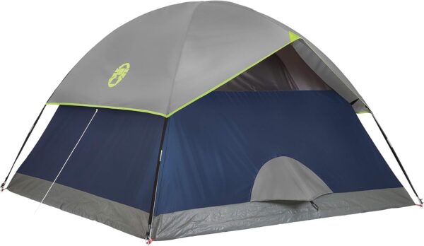 Coleman Sundome Camping Tent, 2/3/4/6 Person Dome Tent with Snag-Free Poles for Easy Setup in Under 10 Mins, Included Rainfly Blocks Wind & Rain, Tent for Camping, Festivals, Backyard, Sleepovers - Image 3