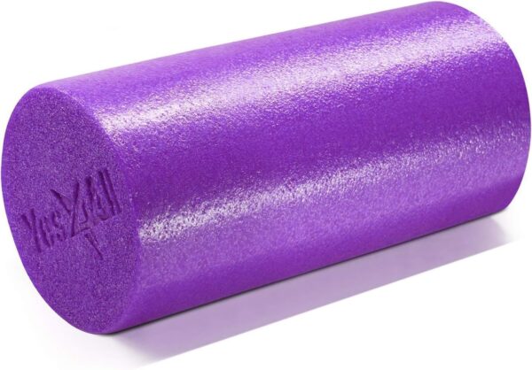 Yes4All Soft-Density Round PE 12/18/ 24/36 inch Foam Rollers for Muscle Massage, Yoga Core Exercise & Physical Therapy