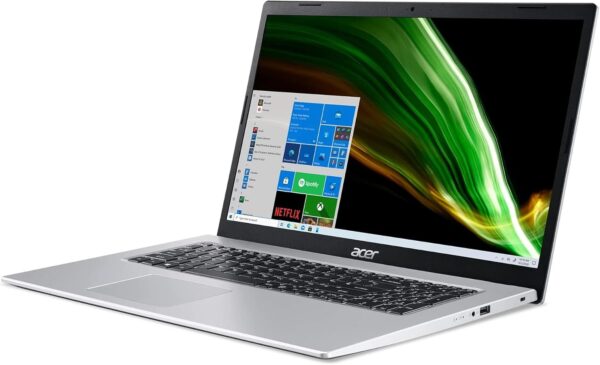 Acer Aspire 1 A115-32-C96U Slim Laptop | 15.6" FHD Display | Intel Celeron N4500 Processor | 4GB DDR4 | 128GB eMMC | WiFi 5 | Microsoft 365 Personal 1-Year Subscription | Windows 11 in S Mode, Silver - Image 2