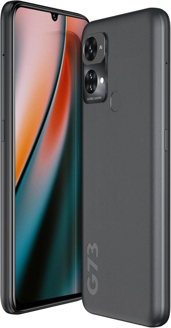 BLU G73 | 2023 | 3-Day Battery | Unlocked | 6.8” HD+ Infinity Display | 128/6GB | Triple 50MP Camera | US Version | US Warranty | Grey - Image 3