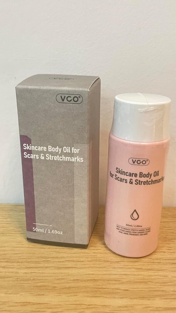 VGO Skincare Body Oil for women, Vitamin E Oil for Scars Away, Stretch Mark Oil for All Skin Types, 50ml / 1.69oz - Image 8