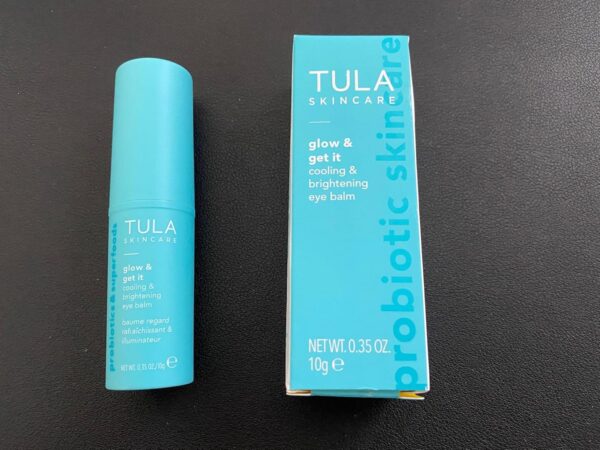 TULA Skin Care Eye Balm Glow & Get It - Dark Circle Treatment, Instantly Hydrate and Brighten Undereye Area, Portable and Perfect to Use On-the-go, 0.35 oz. - Image 9