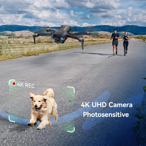 Ruko U11MINI Drones with Camera for Adults 4K, 70Mins 2 Batteries, Under 250g, Camera Drone with GPS TOF 9800FT Long Range Auto return for beginner - Image 2