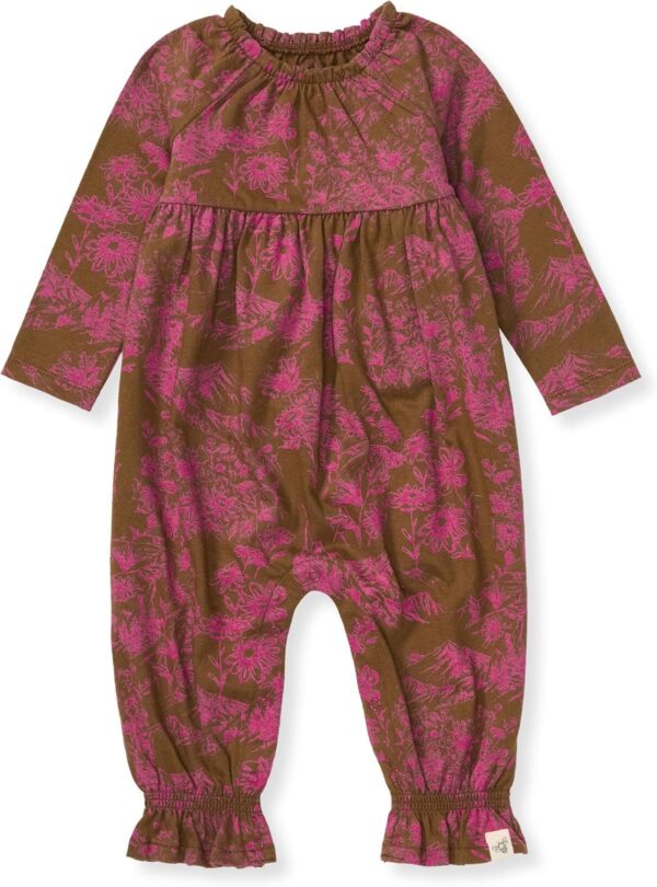 Burt's Bees Baby Romper Jumpsuit, 100% Organic Cotton One-Piece Outfit Coverall