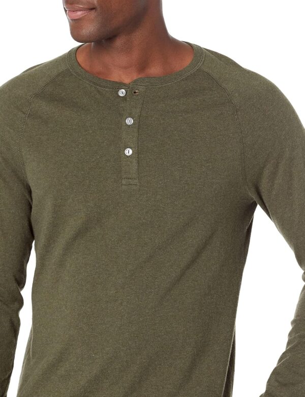 Amazon Essentials Men's Slim-Fit Long-Sleeve Henley Shirt - Image 4