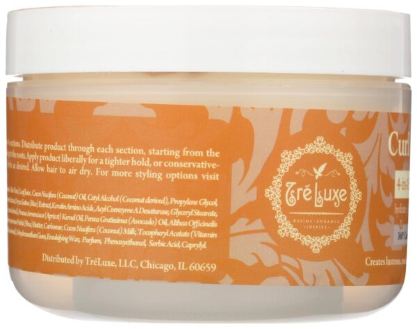 TRELUXE Curl Supreme Styling Creme, 8 OZ - Image 5